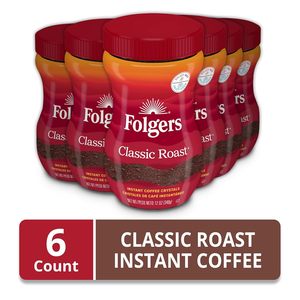 Café instantané Folgers Classic Roast, 12 oz. Pot (lot de 6) - Product Image 5