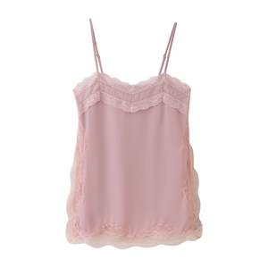 เสื้อกล้ามสายเดี่ยวผ้าทอสั้นสไตล์วินเทจ TAOP&ZA 2025 ผลิตจากวัสดุเป็นมิตรกับสิ่งแวดล้อม ระบายอากาศได้ดี สำหรับผู้หญิง รุ่น 1758200 1758201 - Product Image 5