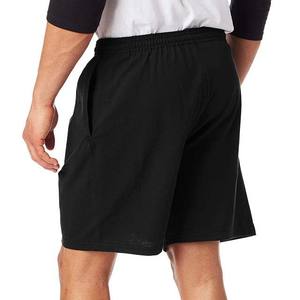 2025 nouveauté été en gros haute qualité décontracté vêtements de sport coton Polyester vêtements pour hommes Jogging Shorts couleur noire - Product Image 5