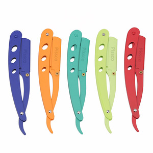 Navaja de Afeitar Recta Profesional para Barbería, Herramienta de Barbería, Navaja para Cabello, Navaja Recta para Hombres, 1 Pieza - Product Image 1