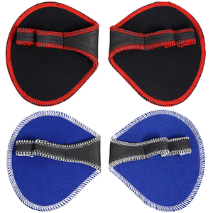 Sangles de poignet de gymnastique avec coussin de levage à la main en néoprène respirant léger sans doigts unisexe pour l'haltérophilie - Product Image 6