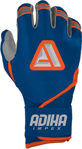 ถุงมือตีเบสบอลแบบกำหนดเองพร้อมโลโก้และสี ถุงมือตีเบสบอลแบบกำหนดเอง ถุงมือเบสบอล/ซอฟต์บอลหนังระบายอากาศได้สำหรับทุกเพศ - Product Image 3