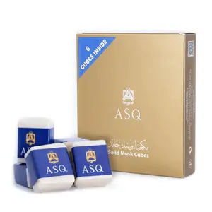 Cubo di muschio solido di alta qualità-6 conte di Abdul Samad Al Qurashi profumi di migliore qualità Premium per Unisex