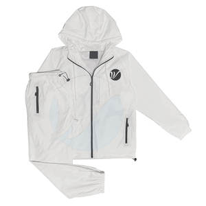 Nouvel arrivage Ensemble coupe-vent de style unique Col à capuche respirant Longueur genou pour la saison de printemps Vente en ligne - Product Image 1