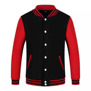 Chaquetas Letterman Varsity personalizadas, chaquetas Leatherman para hombre, chaquetas de béisbol de invierno con bordado de calavera de chenilla y bloque de Color - Product Image 5