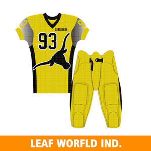 Uniformes de football américain pour jeunes de qualité supérieure pour l'entraînement Uniformes de football américain cousus de haute qualité - Product Image 2