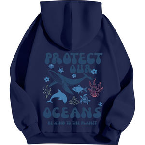 2024 Unisex 100% algodón Sudadera Capucha nueva venta al por mayor bordado Diseño Logo impreso Sudadera con capucha para hombres sólido para la temporada de primavera - Product Image 3