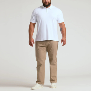 Polo de Algodón Premium para Hombre, Corte Ajustado, Diseño Elegante para Golf, Hecho con Logotipos Impresos Transpirables y Suaves y Etiquetas Privadas - Product Image 5