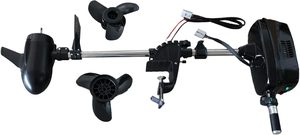 Moteur hors-bord Holdwell 60V 10HP 2200W, moteur de bateau électrique sans balais robuste à commande par timon, modèle 2025 - Product Image 3