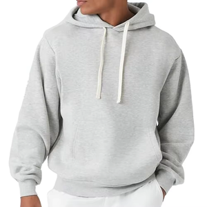 Listo Stock Sudaderas con capucha compatible con logotipo personalizado marca Grueso en blanco liso de gran tamaño Cordón Sudaderas con capucha sudaderas con capucha - Product Image 1