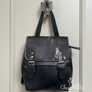 Nouvelle arrivée Sac à dos en cuir de vachette Sac à dos élégant de style occidental Sacs d'école unisexe 2 en 1 Sacs à usages multiples Produit en vrac en gros - Product Image 1