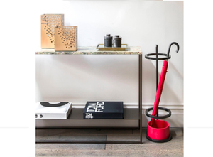 Soporte de paraguas de Metal de forma antigua con revestimiento de polvo negro brillante para hoteles, uso doméstico en el vestíbulo, solución de almacenamiento duradera - Product Image 6