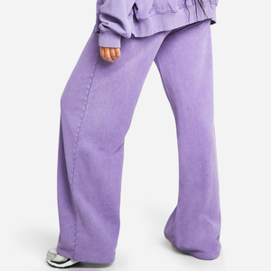 Pantalon de jogging baggy avec logo personnalisé pour femmes, coupe décontractée avec poches - Product Image 2