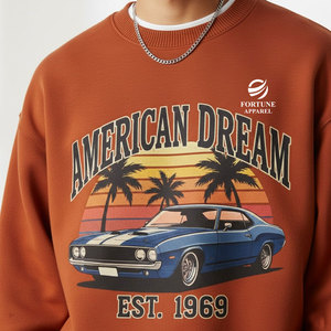 เสื้อสเวตเชิ้ตผู้ชายพรีเมียม ผ้าฝ้ายฟลีซ 100% เนื้อผ้าแห้งเร็ว น้ำหนักเบา เหมาะสำหรับกีฬากลางแจ้งในฤดูหนาว แฟชั่นทันสมัย - Product Image 6