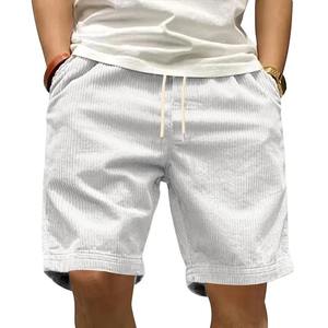 Summer New Men's Gothic Plus Size High Waist Shorts Lightweight Breathable Quick-Dry <b>Drawstring</b> Shorts - Product Image 4