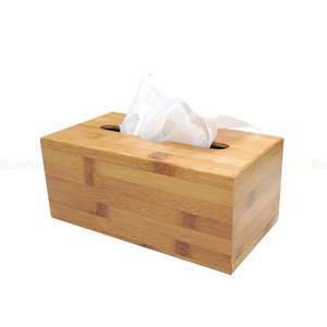 Caja Rígida para Hamburguesas de Bambú Reciclado Ecológico, 25x13x10 cm, para Productos del Hogar - Product Image 2