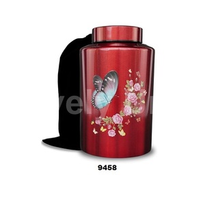 Urna decorativa funeraria de pájaro Fénix para cenizas para adultos, urna de cremación masculina y femenina con bolsa de terciopelo gratis - Product Image 1