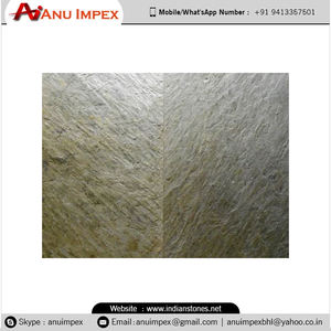 Pierre polie décorative en pierre d'ardoise naturelle de vert d'océan de nuances uniques pour le jardin au plus bas prix - Product Image 6