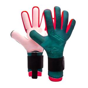 Gants de football de gardien de but imperméables en Latex professionnel de protection dragonne réglable conception complète des doigts vente en gros - Product Image 2