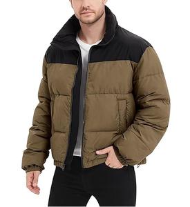 Chaqueta acolchada de burbuja para hombre, cortavientos acolchado grueso para invierno y otoño - Product Image 5