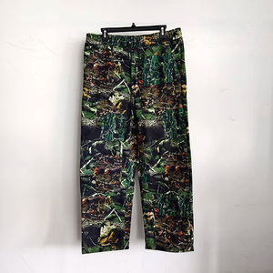 Pantalones Casuales Unisex de Lona Gruesa, Estilo Urbano, Camuflaje Completo, Pierna Ancha, Holgados, para Otoño - Product Image 3