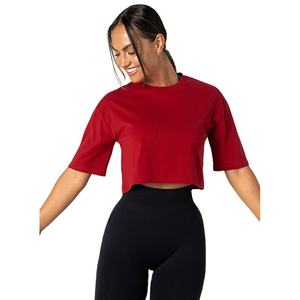 Camiseta Deportiva de Último Diseño, Corte Regular, Manga Corta, Transpirable, para Entrenamiento, Camisetas de Gimnasio para Mujer - Product Image 2