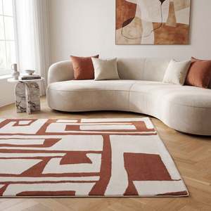 Boho Handmade Jute Rectangular <b>Hallway</b> <b>Rug</b> for Living Room Bedroom - Product Image 2