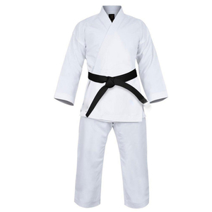 Alta calidad artes marciales karate uniforme ropa deportiva mezcla de algodón karate uniforme transpirable karate uniforme venta al por mayor servicio OEM - Product Image 6
