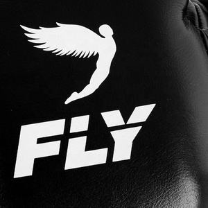 High Quality Genuine Cowhide Leather Fly Boxing <b>Gloves</b> Custom Made Full <b>Black</b> <b>Lace</b> up Competition <b>Gloves</b> Muay Thai Training - Product Image 5