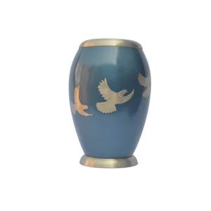 Urnas de cremación de cenizas humanas de alta calidad para mujeres y hombres, urnas de latón para adultos, urnas de cremación conmemorativas con acabado dorado - Product Image 6