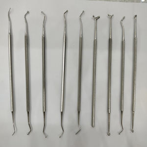 Sonda exploradora dental manual de acero inoxidable de alta calidad con certificación CE Clase I, instrumentos dentales de larga duración - Product Image 1