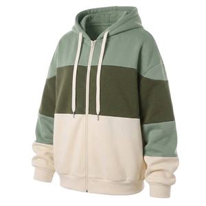 Sweat-shirt à capuche zippé pour femme, couleur personnalisée, 100% polyester, séchage rapide, automne, haute qualité, fabricant OEM en gros - Product Image 1