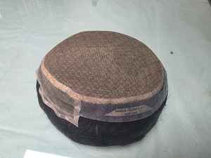 Miraje Front Lace Yaki Style Toupet Perruque Base de Soie Prothèse Cheveux Humains Comprenant Bangladesh Indien Taz Cheveux Direct Bangladesh - Product Image 2