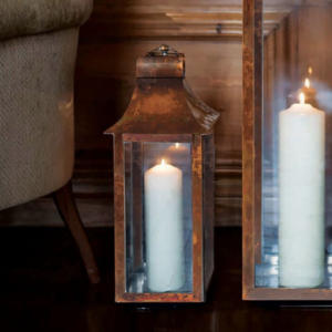 2025 lanternes de bougeoir en métal fini flamme unique en plusieurs tailles pour les décorations de maison et de jardin - Product Image 6