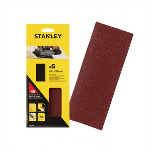 Discos de Lijado Stanley Multipack 93x230 mm Sin Perforaciones para Hojas de Velcro - Product Image 2