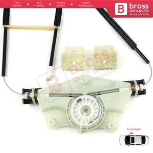 ชุดซ่อมมอเตอร์กระจกไฟฟ้า BWR520 สำหรับประตูหน้าขวา รถนิวบีเทิล C1 1C1 1997-2011 3 ประตู แฮทช์แบค 1C0837656 - Product Image 3