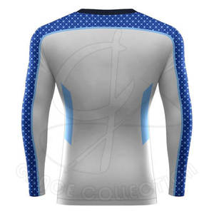 Camiseta Deportiva de Manga Larga para Hombre, Colección Grace, de la Mejor Calidad, en Spandex/Poliéster, Diseño Personalizable para Entrenamiento - Product Image 2