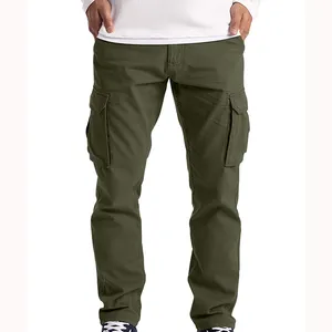 Pantalones de chándal cargo más vendidos Pantalones de chándal cargo personalizados al por mayor Conjunto de pantalones de 2 piezas de nailon