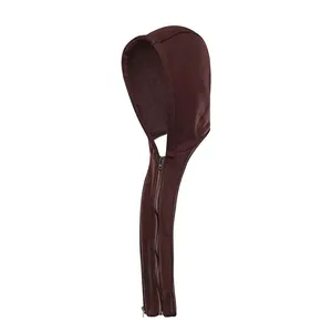Trailblazer Chaqueta de cuero Premium para hombre Estilo inspirado en la aventura Durable Rendimiento al aire libre Tela de lona Cuello alto Frontal - Product Image 4