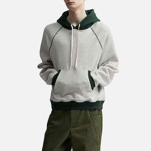 Sweat à capuche 100% coton brodé sur mesure pour hommes fabricants de pulls à capuche blancs épais de luxe pour hommes - Product Image 2