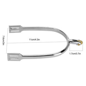 อุปกรณ์เพื่อความปลอดภัยในการขี่ม้าทำจากสเตนเลสสตีลของ2025อุปกรณ์เพื่อความปลอดภัยในการขี่ม้าแบบทนทาน - Product Image 5