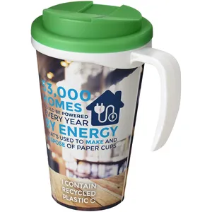 Gobelet isotherme Brite-Americano 350 ml Grande avec couvercle en acier inoxydable, vaisselle en plastique - Product Image 3