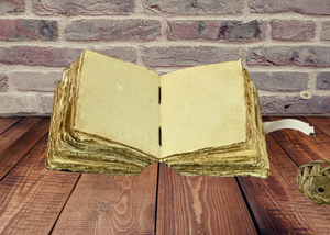 สมุดปกหนังทำด้วยมือของอินเดียสมุดบันทึกปกหนังขนาดใหญ่พิมพ์ลายต้นไม้แห่งชีวิตสมุดมนต์สะกดแบบว่างเปล่าหนังสือเงา - Product Image 4