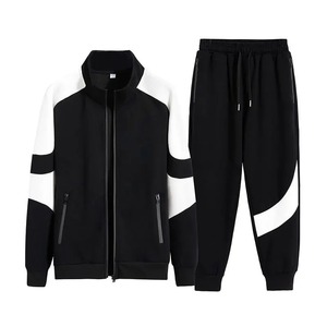Vente en gros de survêtements à capuche décontractés en polyester Sublimation 100%, ensemble uni, survêtements unisexes, sweats à capuche avec logo personnalisé, survêtements pour hommes - Product Image 3