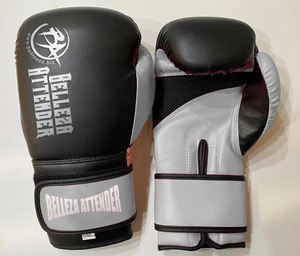 Customizable Professional Kick <b>Boxing</b> <b>Gloves</b> with Lace-Up <b>Muay</b> <b>Thai</b> Design Featuring Custom Logo - Product Image 3