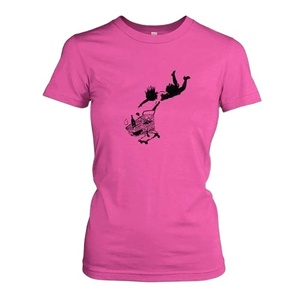 Camiseta Estampada Exclusiva para Mujer, Manga Corta, Algodón, Ropa Casual, Venta al por Mayor, OEM, Calidad de Exportación, Diseño Gráfico Personalizado - Product Image 3