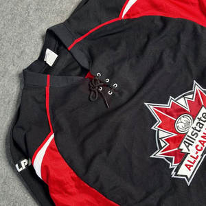 Camiseta de hockey sobre hielo de malla cómoda al por mayor transpirable con manga larga color personalizado y tamaño para hombres camiseta de hockey sobre hielo - Product Image 2