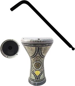 Clé Allen de réglage en acier durable de remplacement avec ajustement de précision pour accessoires de percussion égyptiens Darbuka Doumbek - Product Image 1