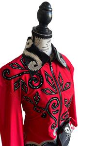 Chaqueta ecuestre elegante y elegante de primera calidad para equitación occidental Suministro ODM transpirable con cierre de cremallera - Product Image 2