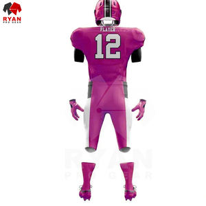 Bajo MOQ personalizado sublimación impresión Logo uniforme de fútbol americano ropa deportiva al por mayor hecho a medida uniformes de fútbol americano - Product Image 2